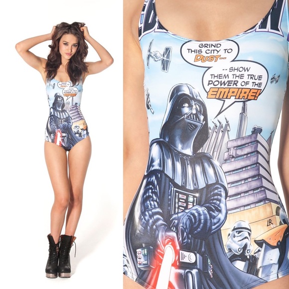 Blackmilk Other - Vader Comic Swim Black milk Star Wars M